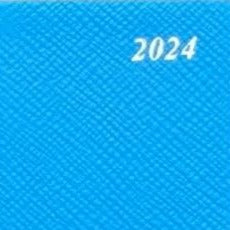 2024 CROSSGRAIN Leather Pocket Calendar Book | 3 x 2" | D732L