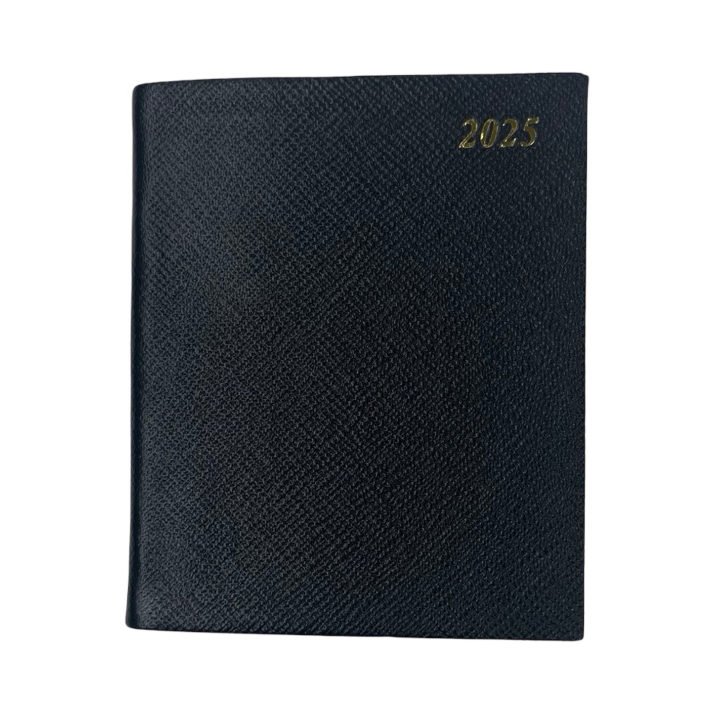 2026 D154L | Crossgrain Leather Pocket Calendar Book | One Day Per Page | 5" x 4" | Year 2026