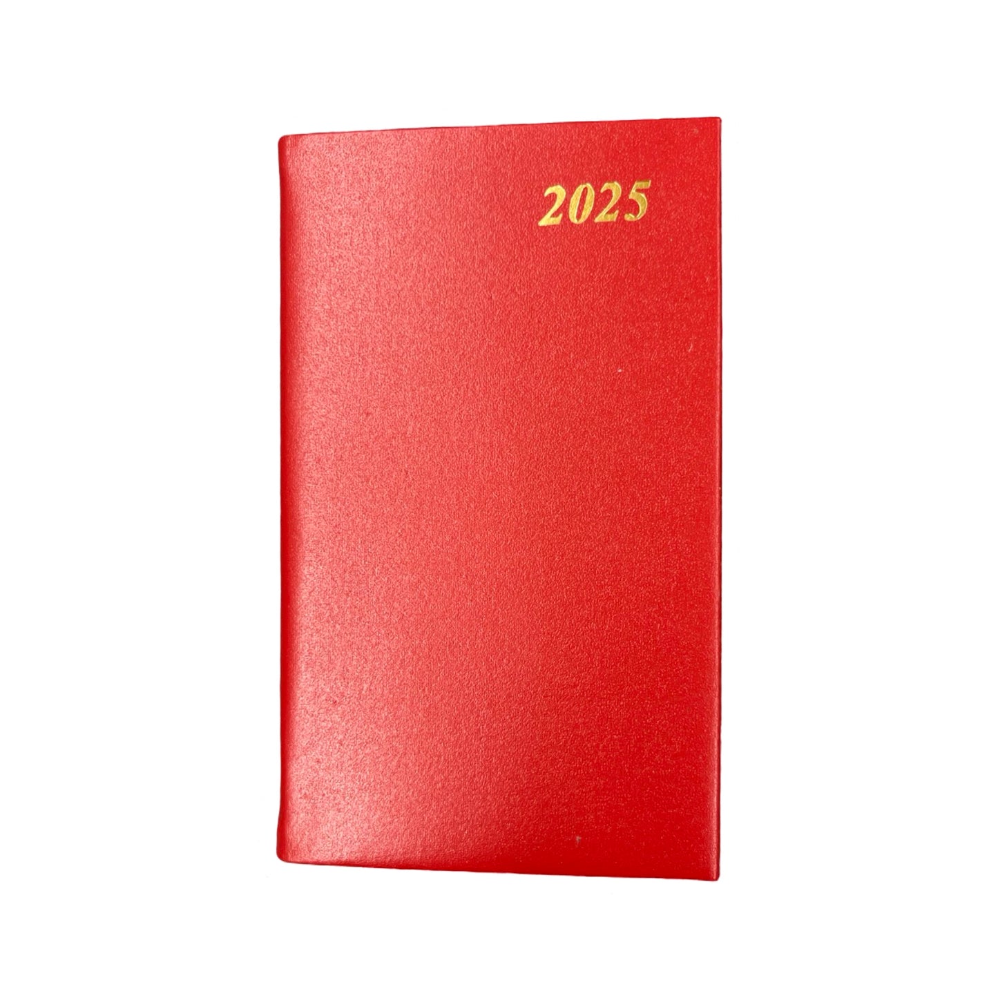 2025 D753BL | Bonded Leather Pocket Planner | One Week Per Opening | 5" x 3" | YEAR 2025