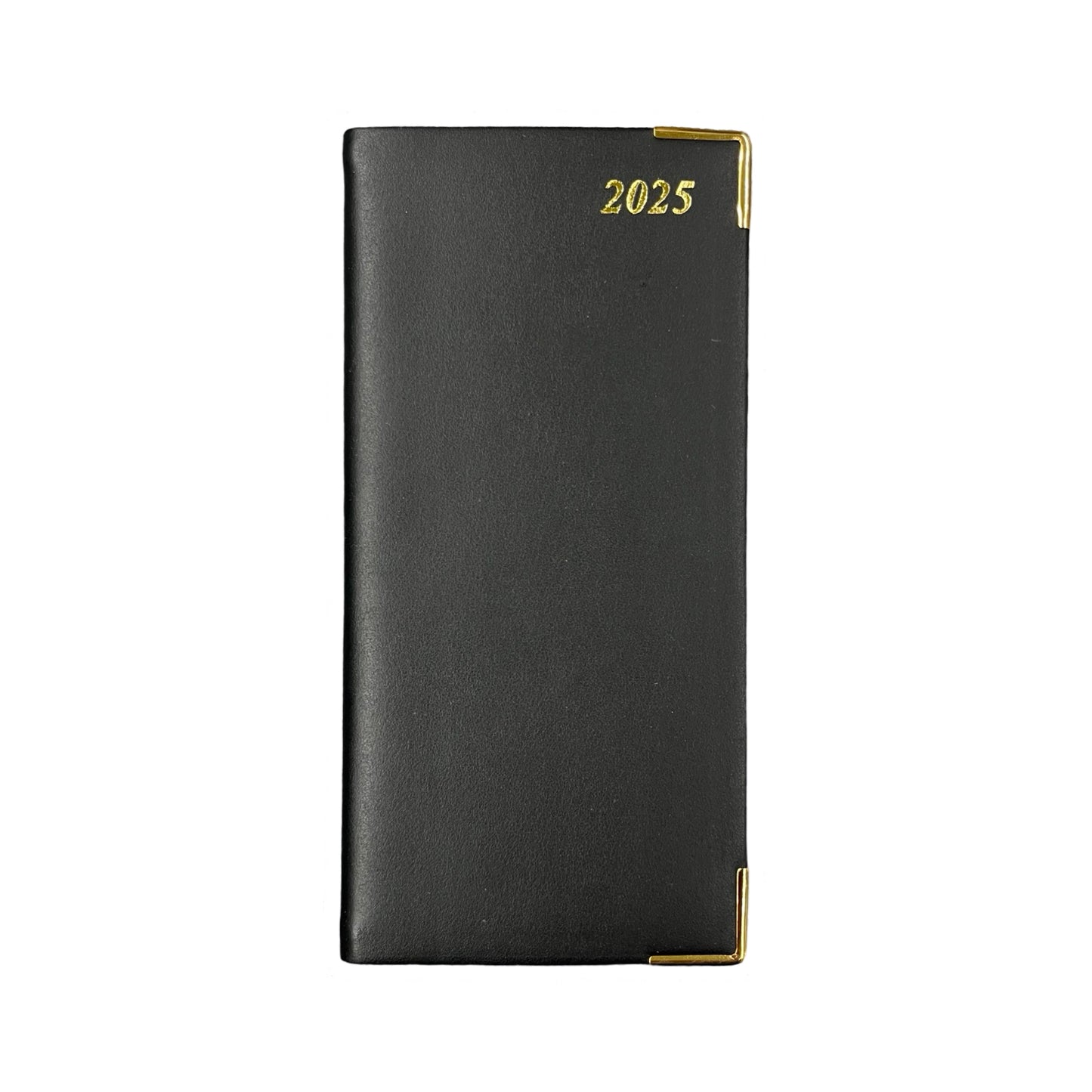 2025 D763VCA | Calf Leather Pocket Agenda Book | One Week Per Opening | 6" x 3" | YEAR 2025
