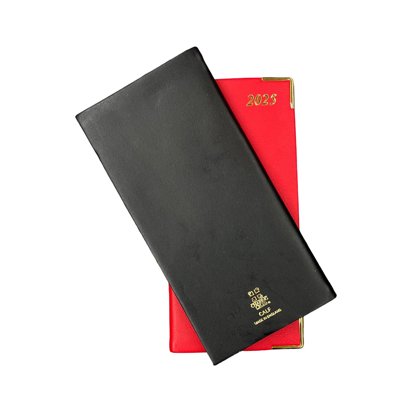 2026 D763VCA | Calf Leather Pocket Agenda Book | One Week Per Opening | 6" x 3" | Year 2026