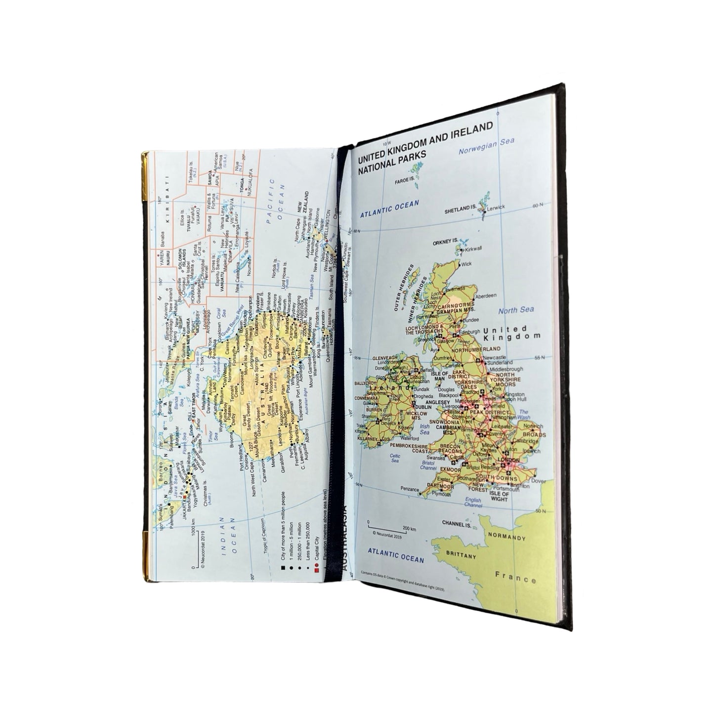 2026 D763VCA | Calf Leather Pocket Agenda Book | One Week Per Opening | 6" x 3" | Year 2026