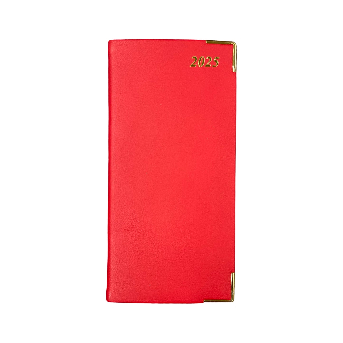 2025 D763VCA | Calf Leather Pocket Agenda Book | One Week Per Opening | 6" x 3" | YEAR 2025