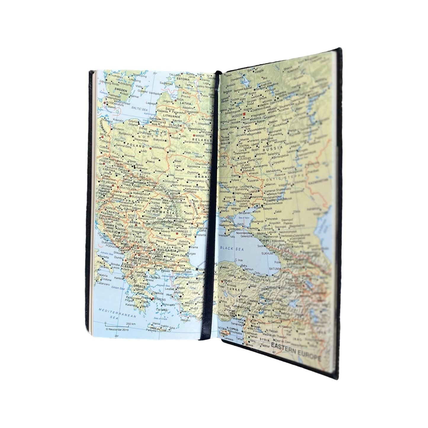 2026 D763VL | New Crossgrain Leather Pocket Agenda Book | One Week Per Opening | 6 x 3"