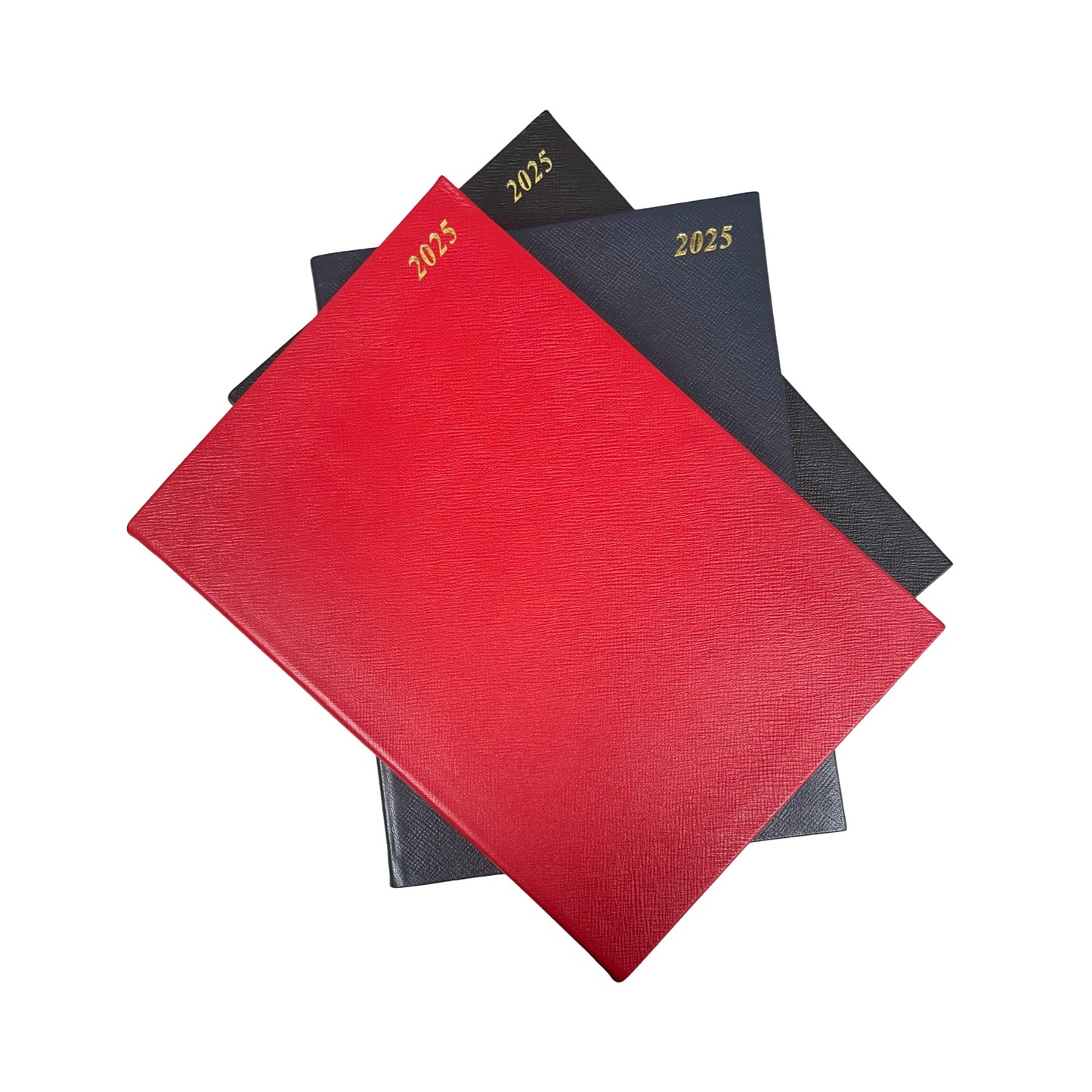 2026 Desk Agenda | New! Extra Large! | CROSSGRAIN LEATHER APPOINTMENT DESK PLANNER | A4 Size | 8.5 x 12" | One Day Per Page | D1A4L