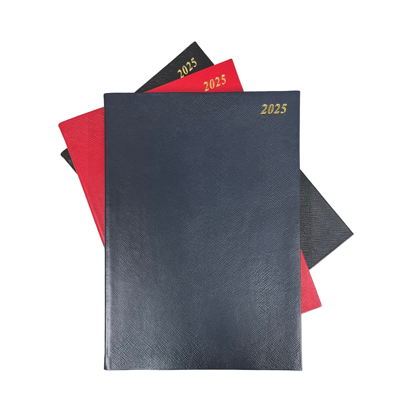 2026 Desk Agenda | New! Extra Large! | CROSSGRAIN LEATHER APPOINTMENT DESK PLANNER | A4 Size | 8.5 x 12" | One Day Per Page | D1A4L