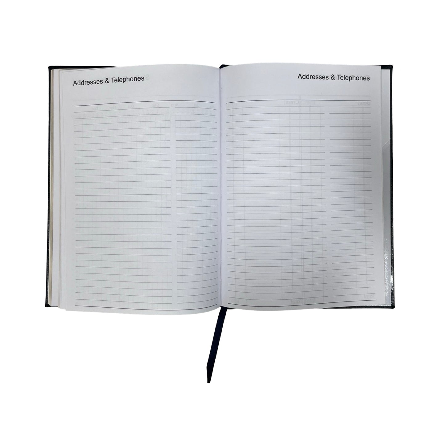 2026 Desk Agenda | CROSSGRAIN LEATHER APPOINTMENT DESK PLANNER | 8 x 6" | One Week Per Opening | D786L