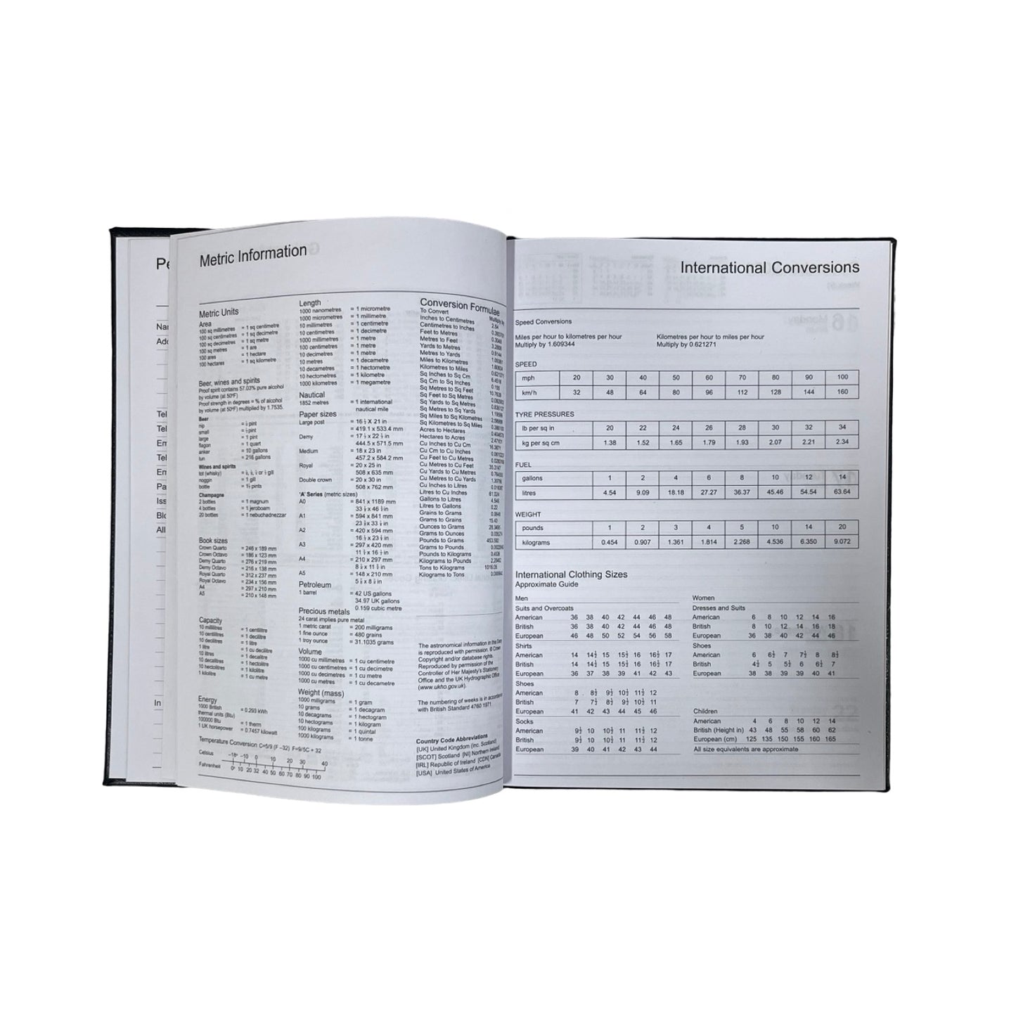 2026 Desk Agenda | CROSSGRAIN LEATHER APPOINTMENT DESK PLANNER | 8 x 6" | One Week Per Opening | D786L