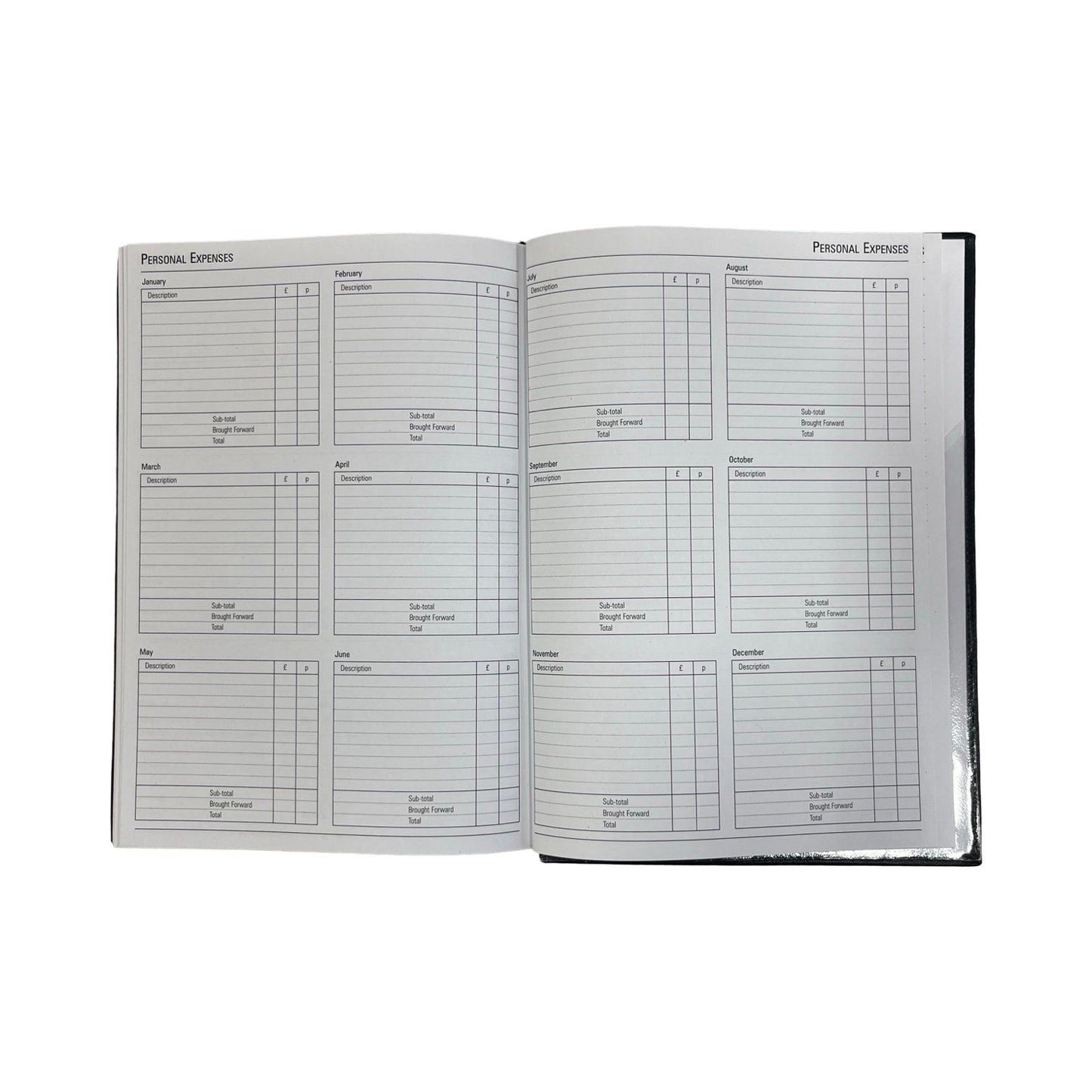 2026 Desk Agenda | D186L | CROSSGRAIN LEATHER APPOINTMENT DESK PLANNER | 8 x 6" | One Day Per Page | D186L | YEAR 2026