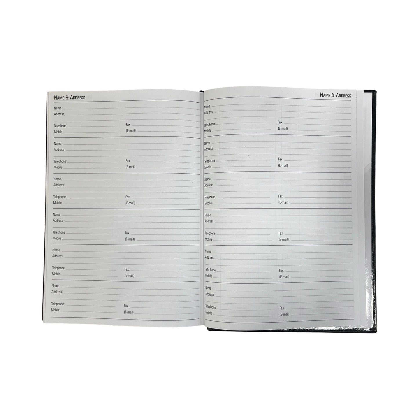 2026 Desk Agenda | D186L | CROSSGRAIN LEATHER APPOINTMENT DESK PLANNER | 8 x 6" | One Day Per Page | D186L | YEAR 2026
