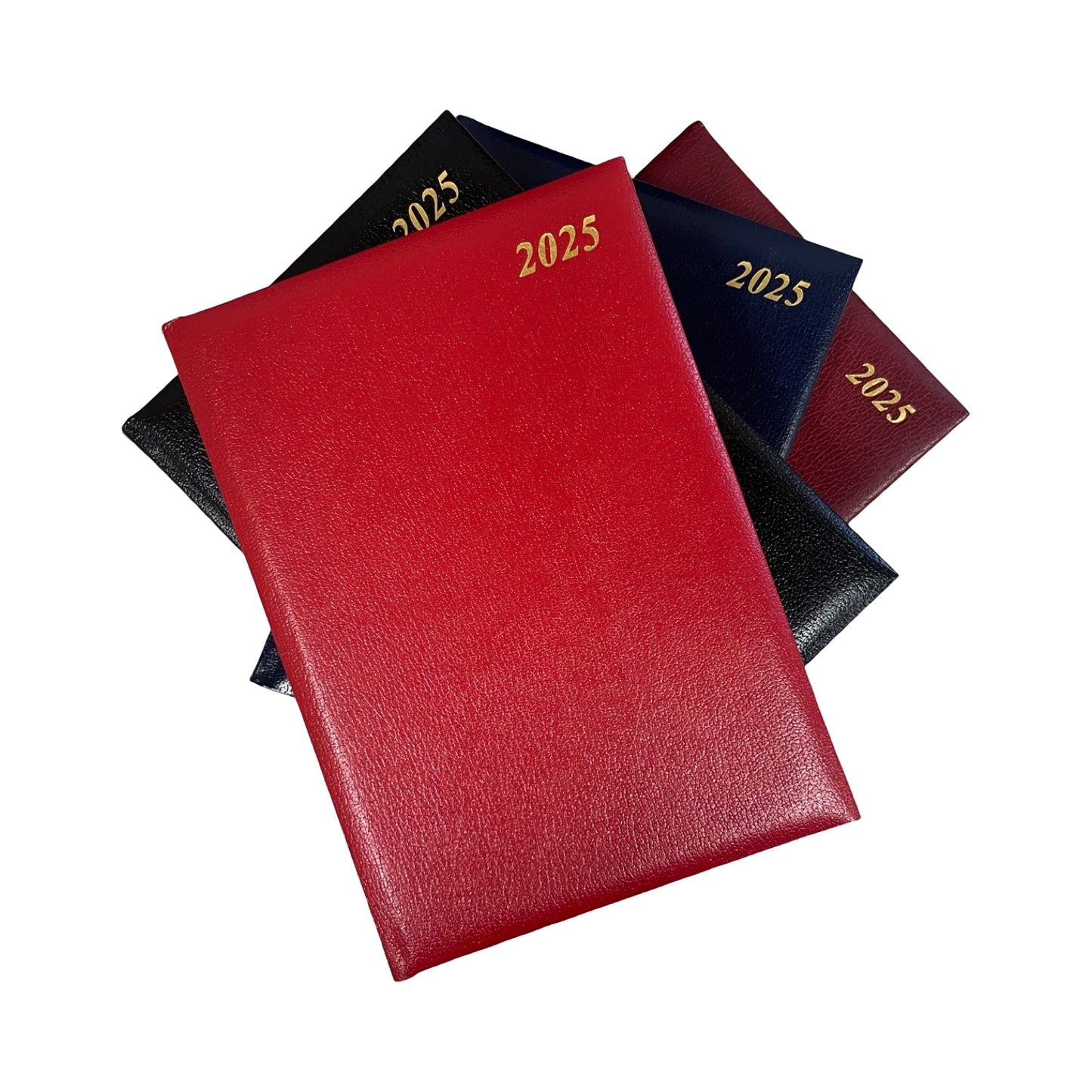 2026 Desk Appointment Agenda | LEATHER DESK APPOINTMENT PLANNER | SKIVER LEATHER | 8 x 6" | One Day Per Page | D186S