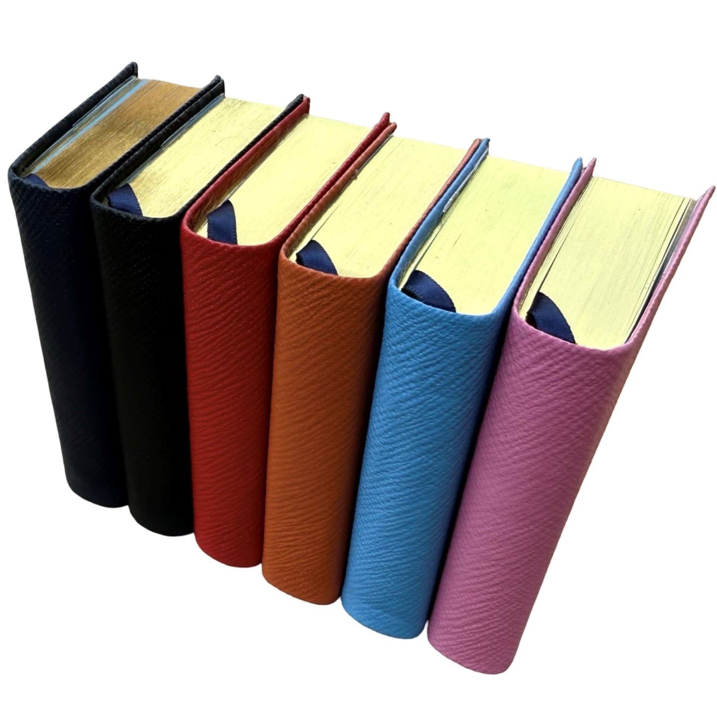 2026 D142L | Crossgrain Leather Calendar Book | One Day Per Page | 4" x 2.5" | Year 2026