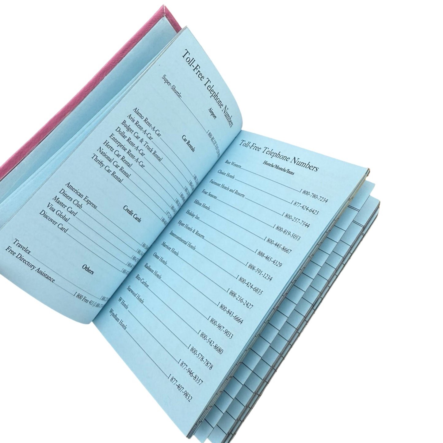 2026 D142L | Crossgrain Leather Calendar Book | One Day Per Page | 4" x 2.5" | Year 2026
