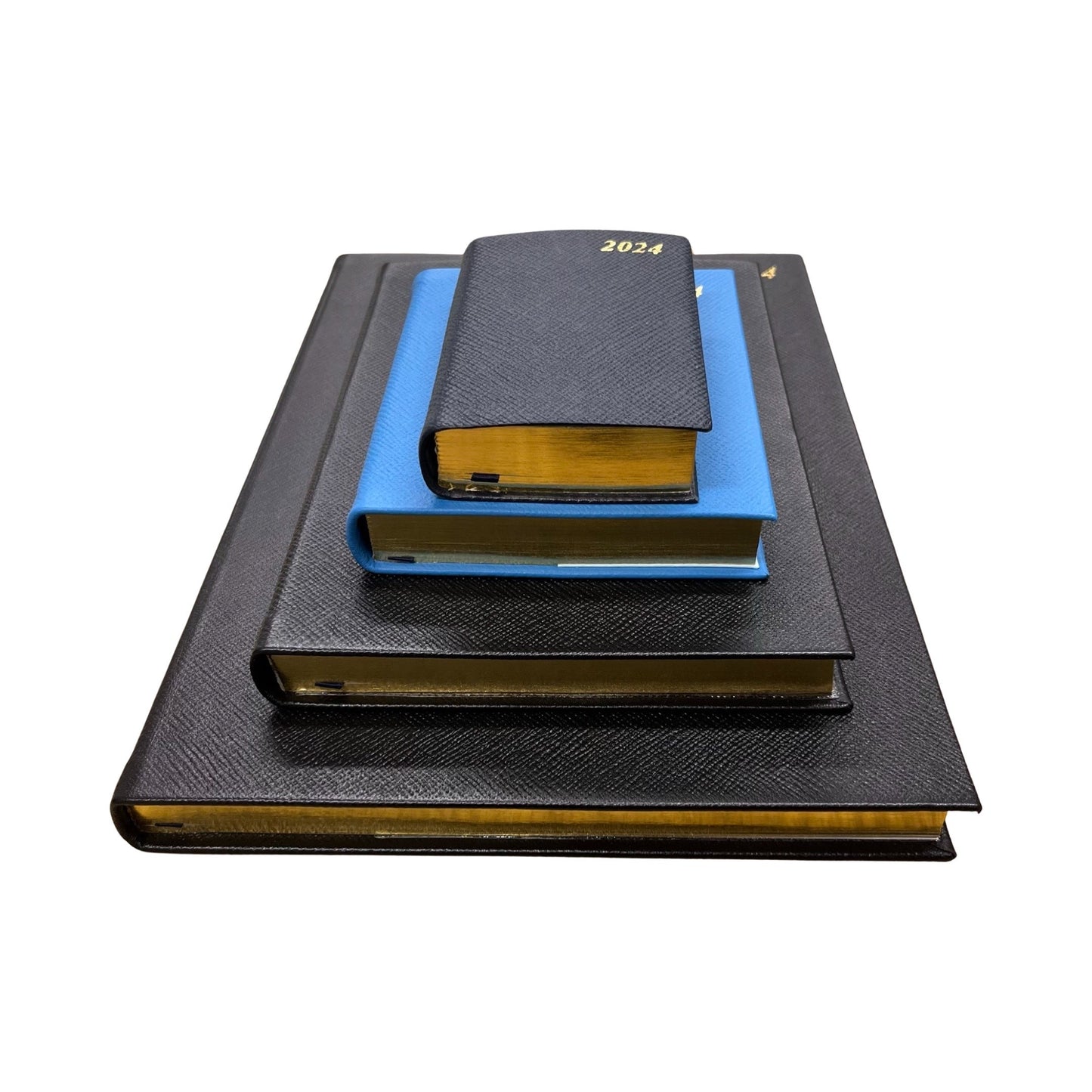 2024 | Desk Agenda | New! Extra Large! | CROSSGRAIN LEATHER APPOINTMENT DESK PLANNER | A4 Size | 8.5 x 12" | One Day Per Page | D1A4L | Note: this book is NOT for next year