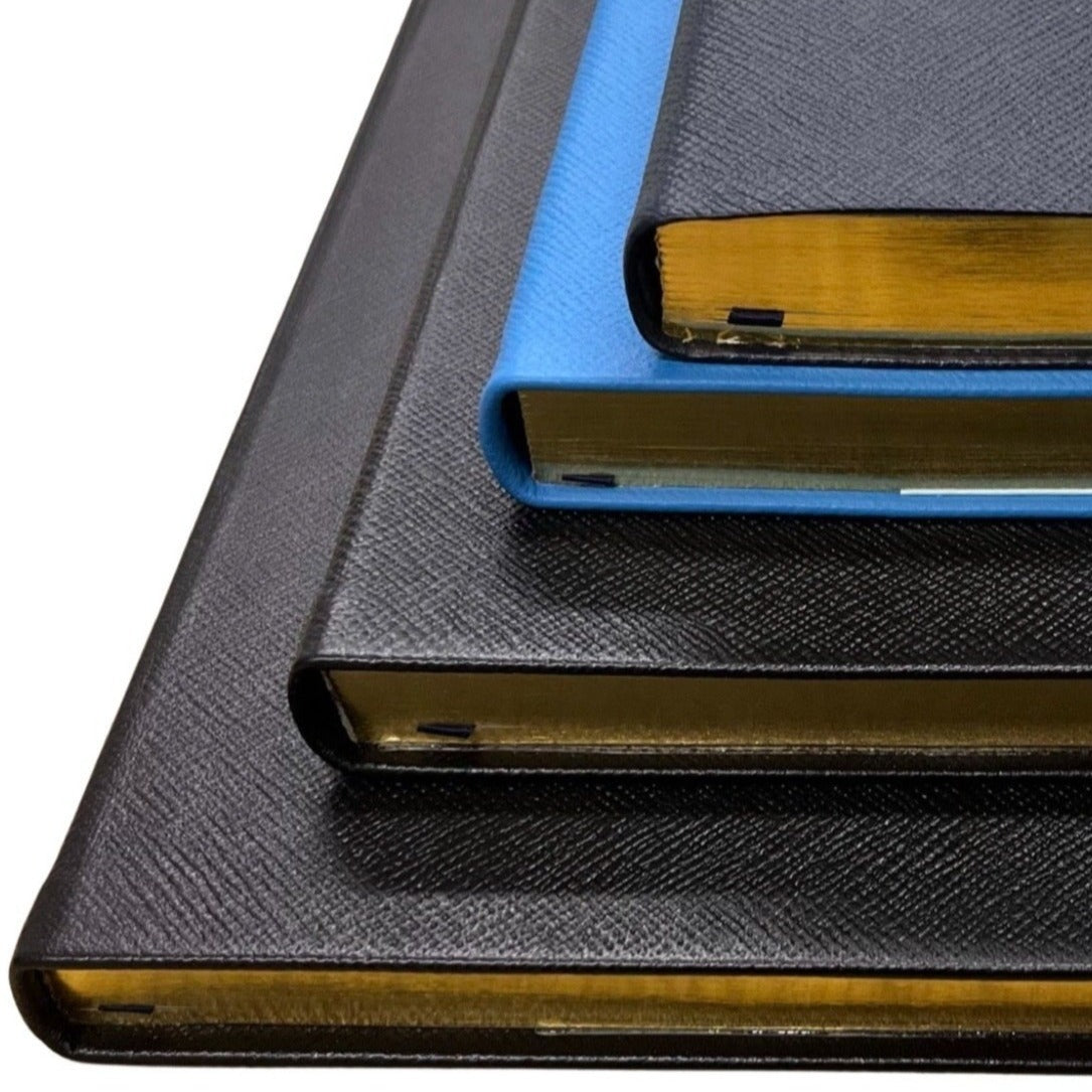 2026 D154L | Crossgrain Leather Pocket Calendar Book | One Day Per Page | 5" x 4" | Year 2026