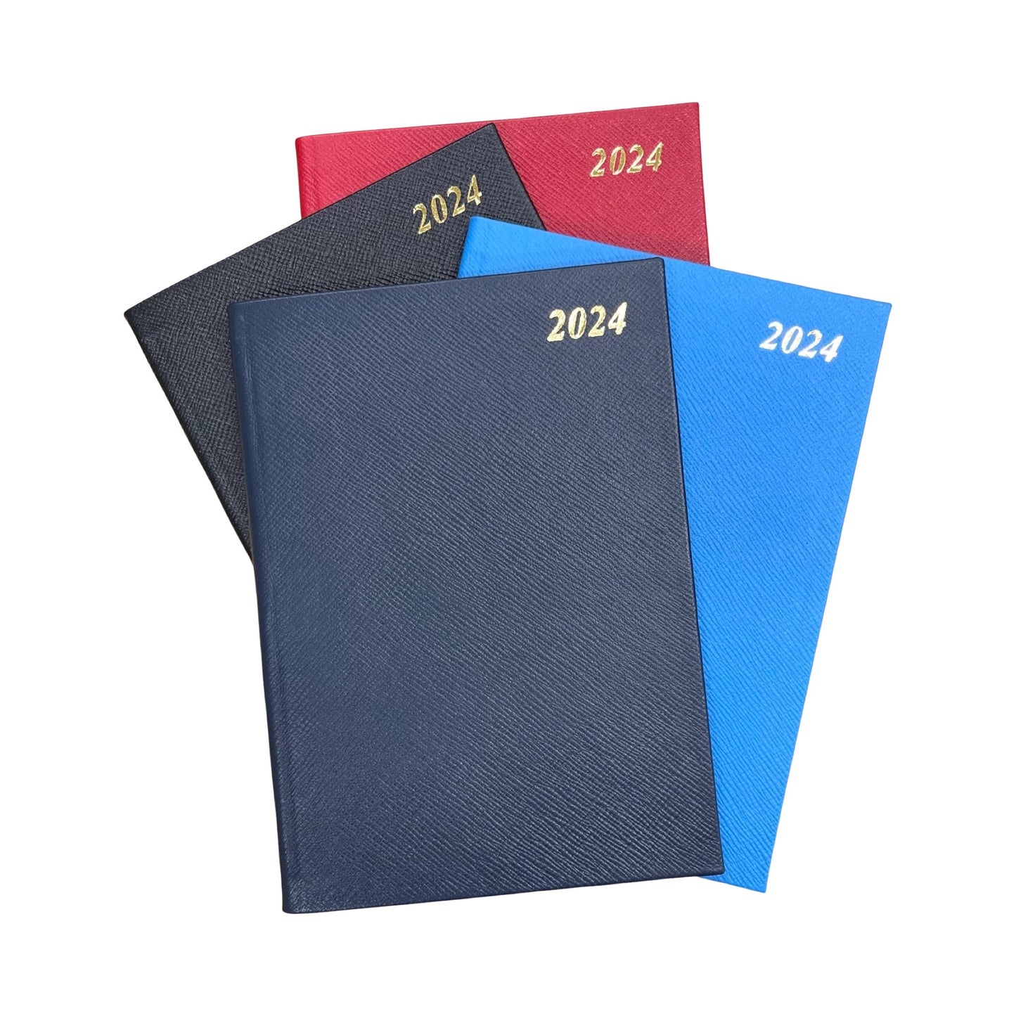 2024 Desk Agenda | ACADEMIC DESK PLANNER | 8 x 6" | One Week Per Opening | Crossgrain Leather | ED786L