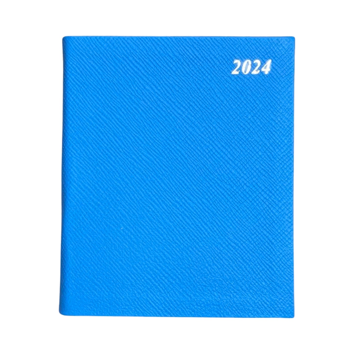 2024 CROSSGRAIN Leather Pocket Calendar Book | 4 x 2.5" | Thick, One Day Per Page | D142L