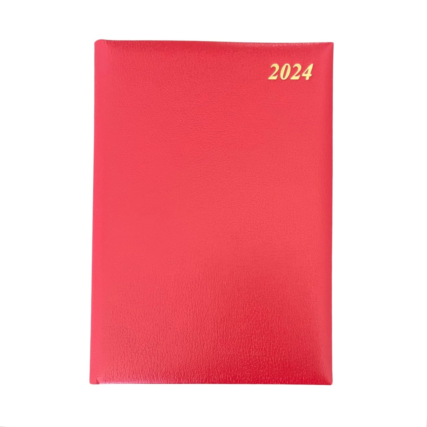 2024 Desk Appointment Agenda | LEATHER DESK APPOINTMENT PLANNER | SKIVER LEATHER | 8 x 6" | One Day Per Page | D186S