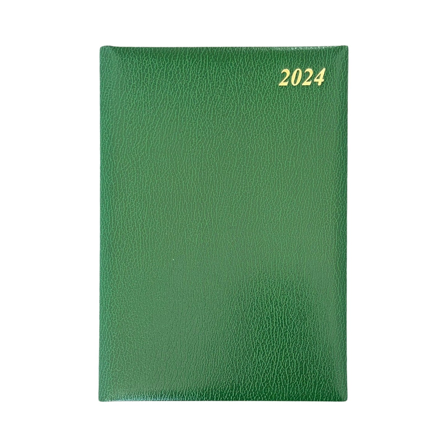 2024 Desk Appointment Agenda | LEATHER DESK APPOINTMENT PLANNER | SKIVER LEATHER | 8 x 6" | One Day Per Page | D186S