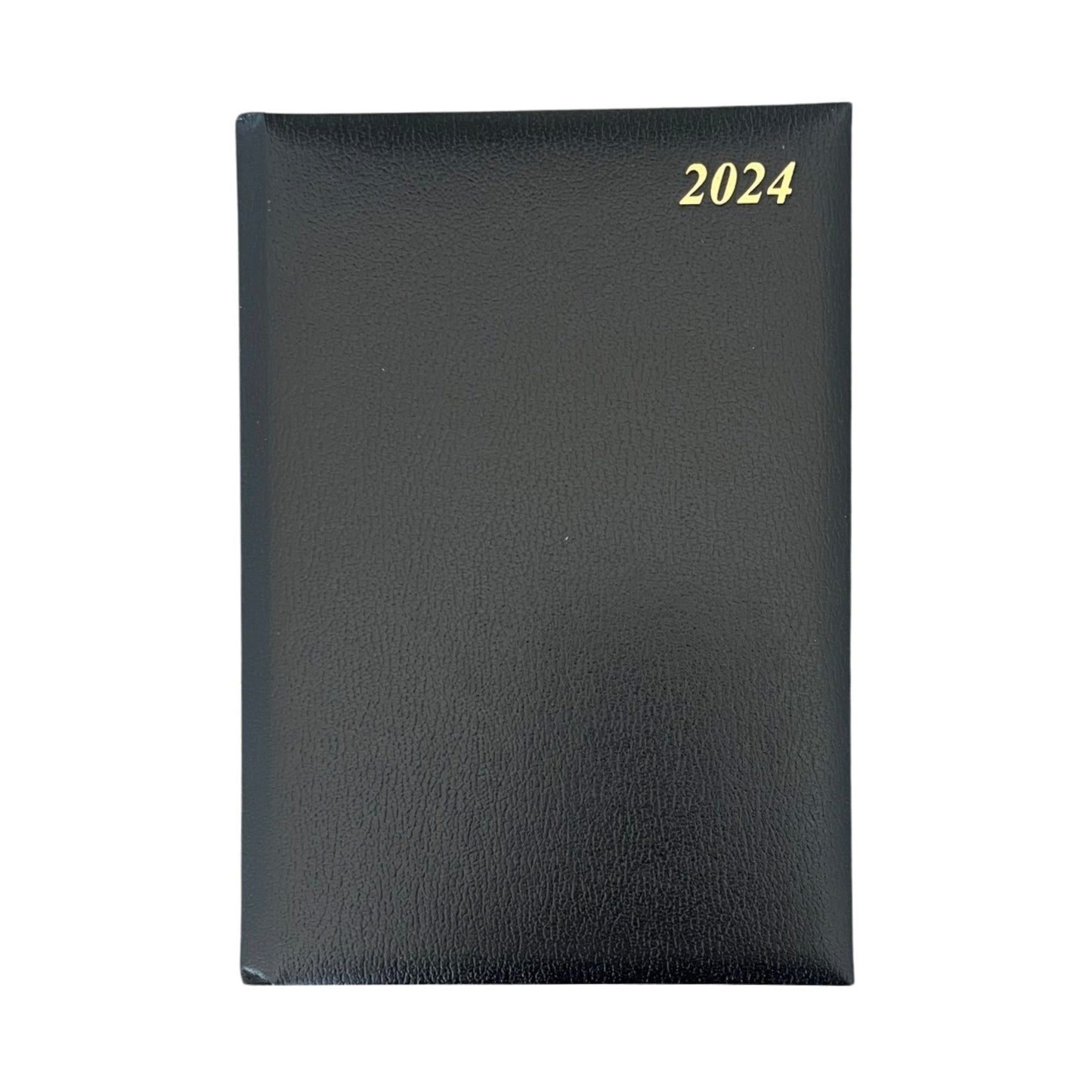 2024 | Desk Appointment Agenda | LEATHER DESK APPOINTMENT PLANNER | SKIVER LEATHER | 8 x 6" | One Day Per Page | D186S | Note: this book is NOT for next year