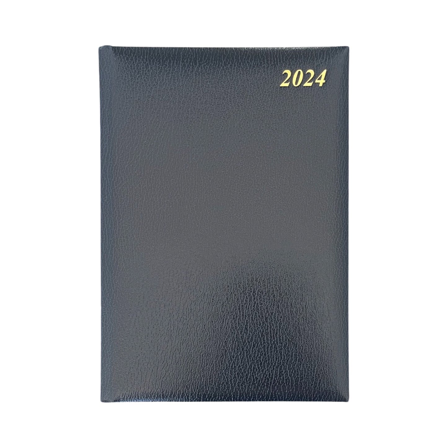 2024 | Desk Appointment Agenda | LEATHER DESK APPOINTMENT PLANNER | SKIVER LEATHER | 8 x 6" | One Day Per Page | D186S | Note: this book is NOT for next year