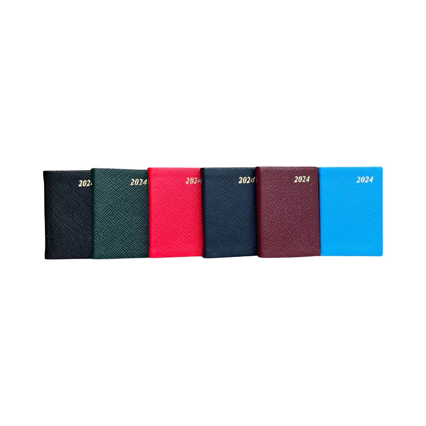 2024 CROSSGRAIN Leather Pocket Calendar Book | 3 x 2" | D732L