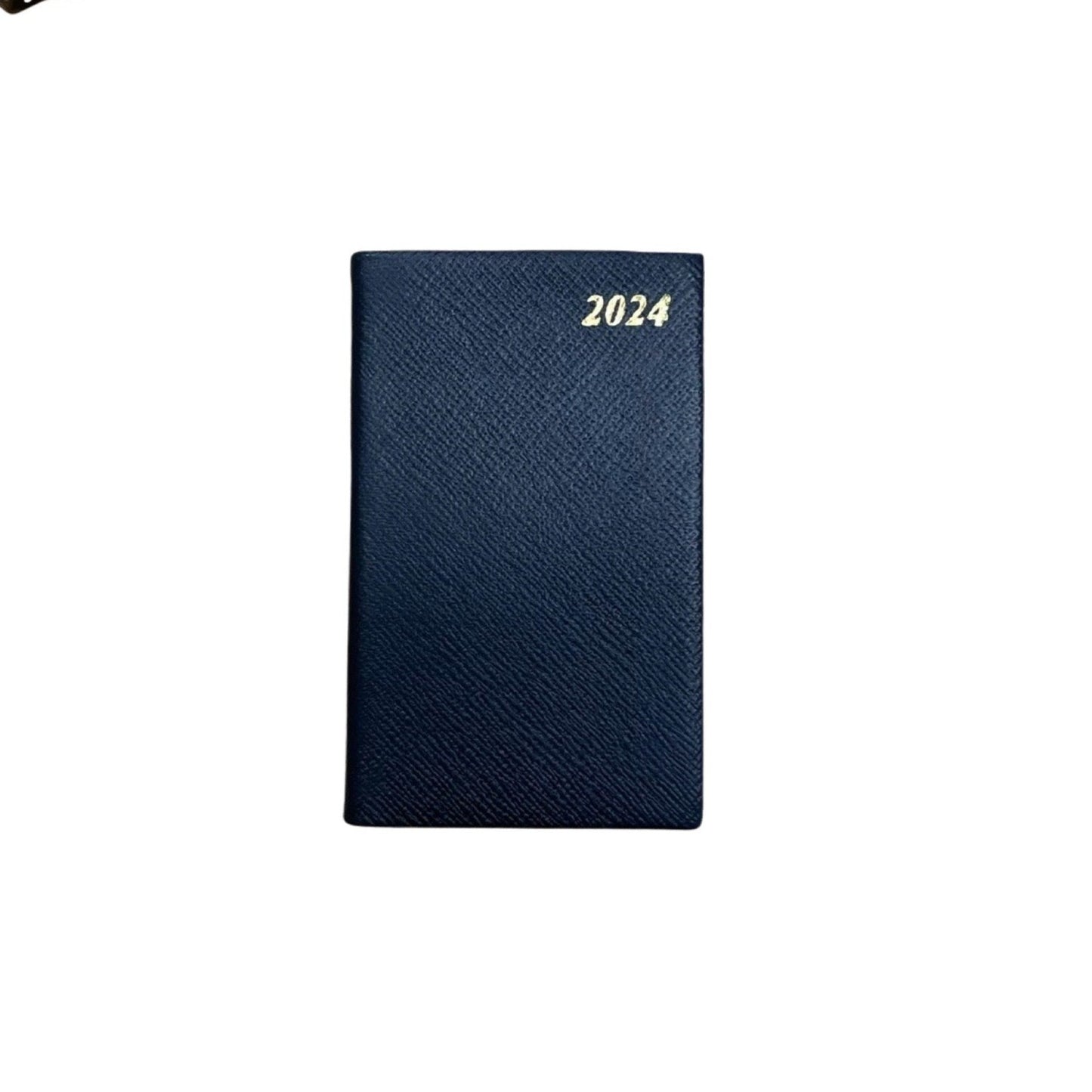 2024 CROSSGRAIN Leather Pocket Calendar Book | 3 x 2" | D732L