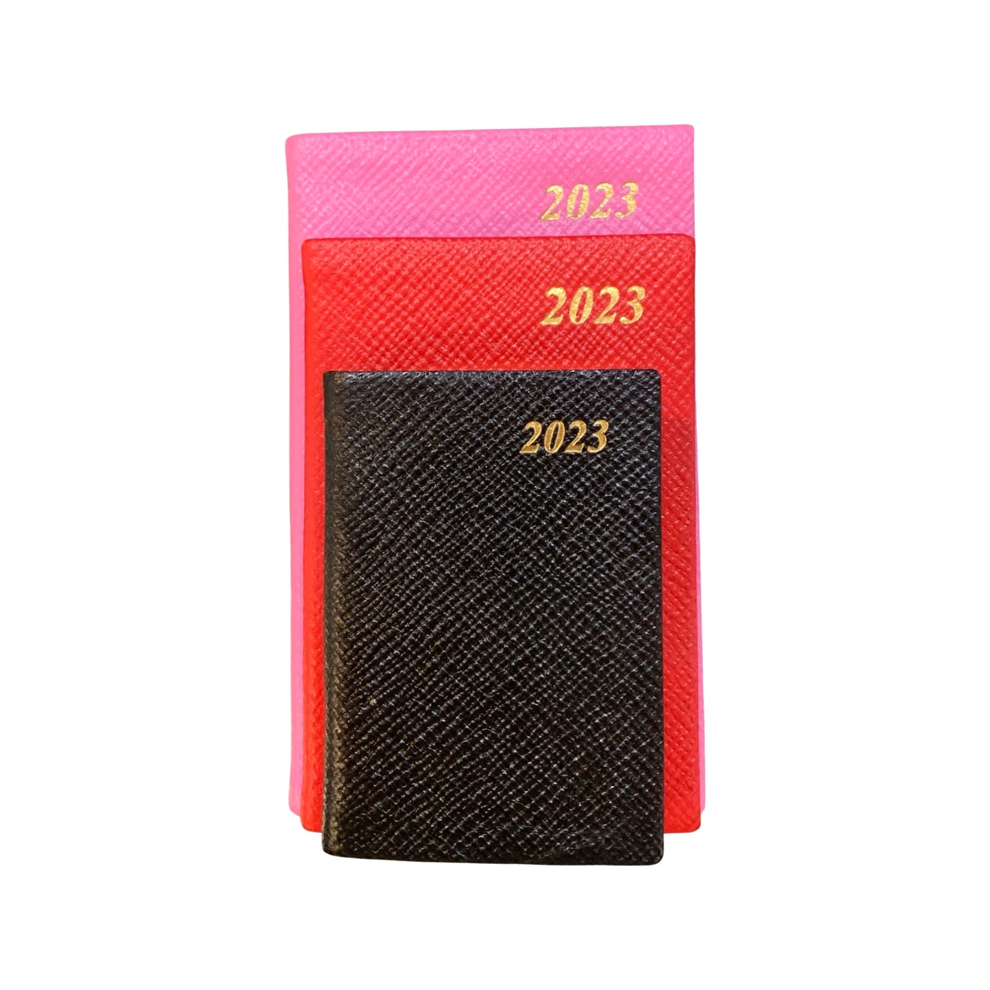 2024 CROSSGRAIN Leather Pocket Calendar Book | 3 x 2" | D732L