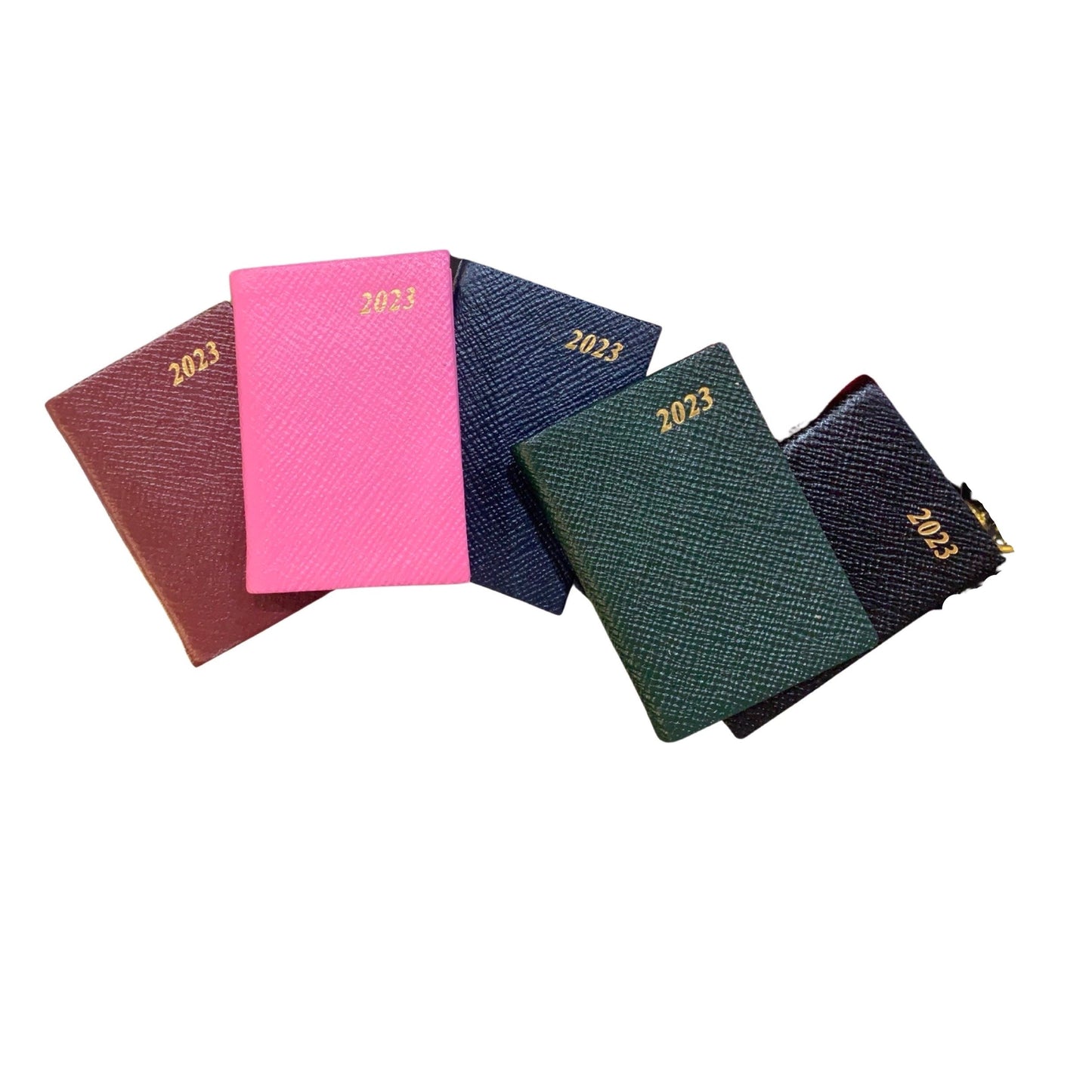 2024 CROSSGRAIN Leather Pocket Calendar Book | 3 x 2" | D732L