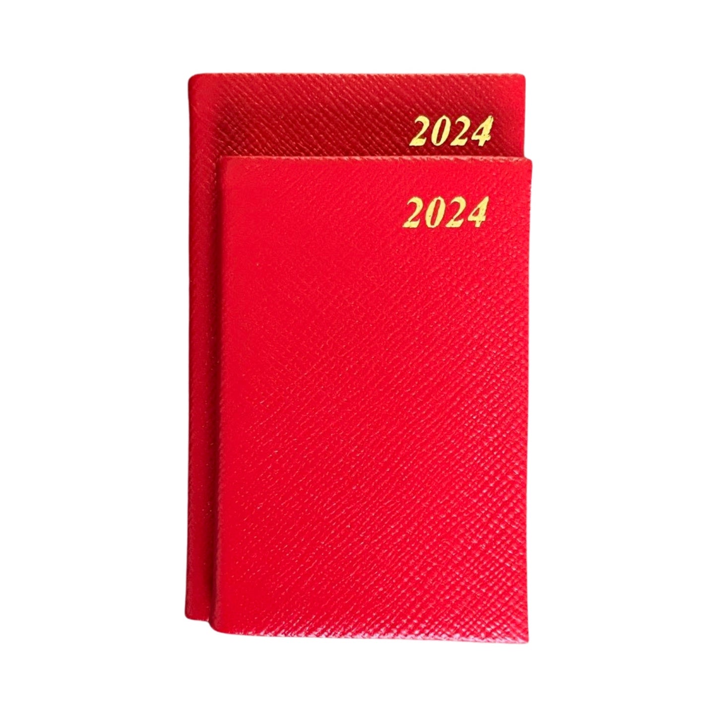 2024 CROSSGRAIN Leather Pocket Calendar Book | 4 x 2.5" | D742L