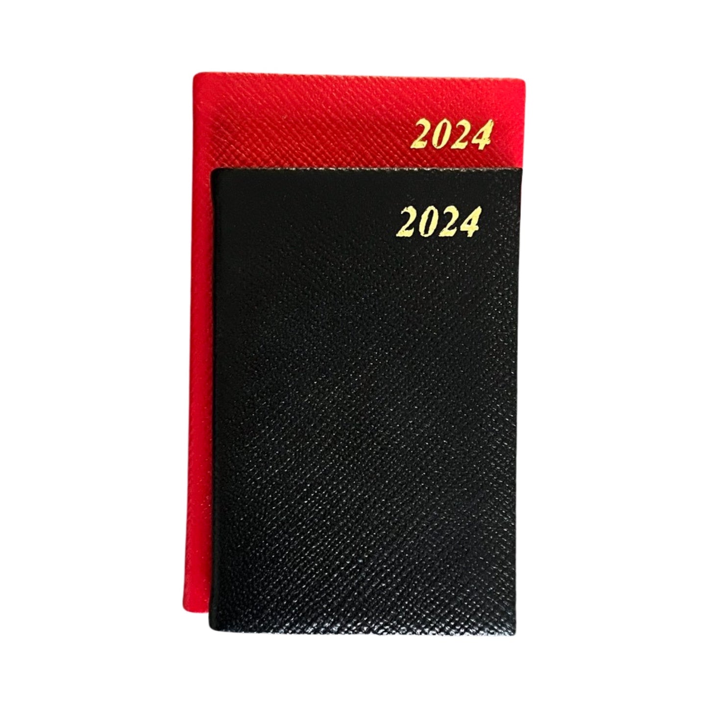 2024 CROSSGRAIN Leather Pocket Calendar Book | 4 x 2.5" | D742L