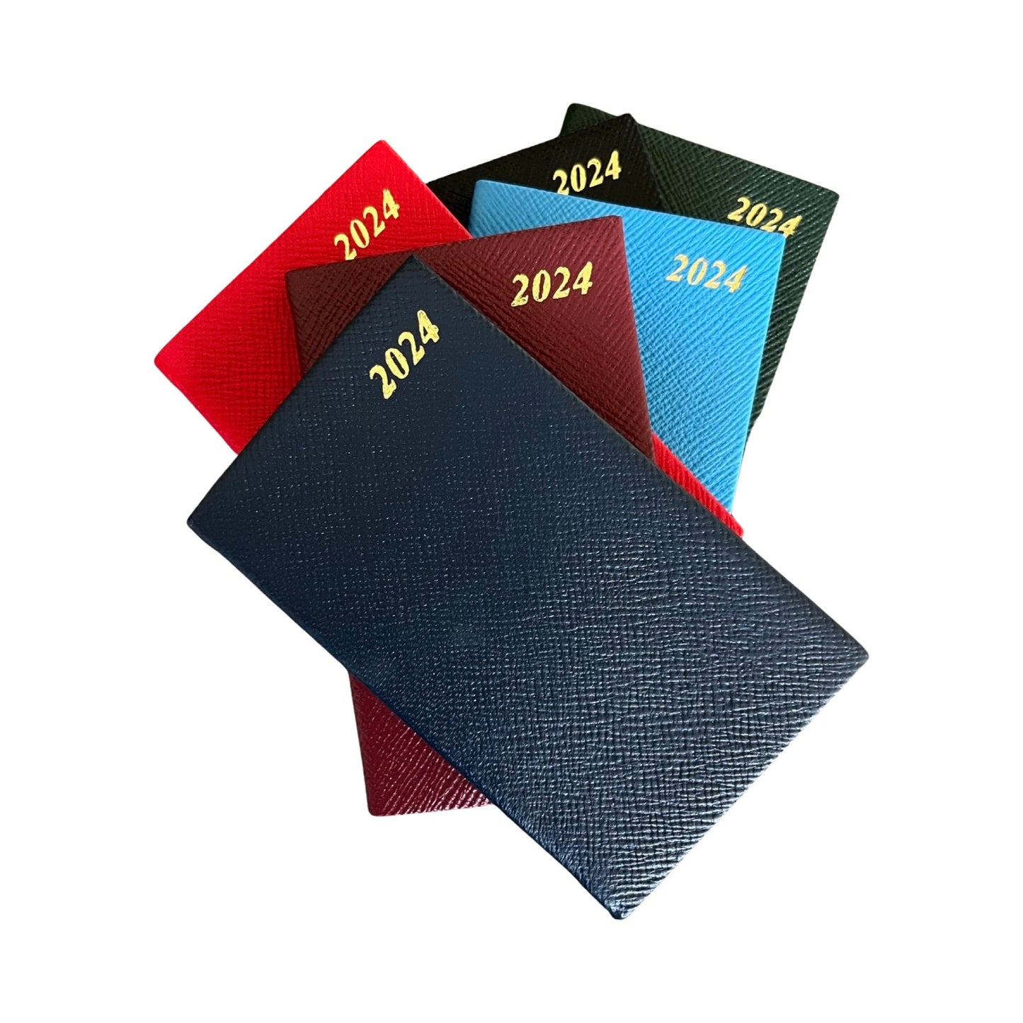 2024 CROSSGRAIN Leather Pocket Calendar Book | 5 x 3" | D753L