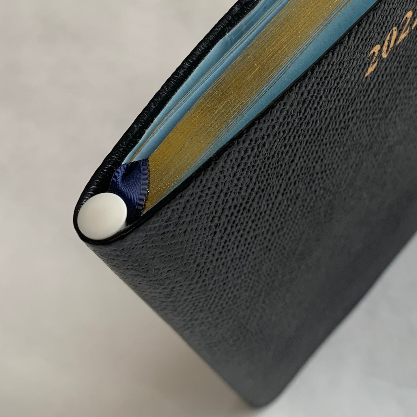 2024 CROSSGRAIN Leather Pocket Calendar Book | 4 x 2.5" | Pencil in Spine | D742LJ