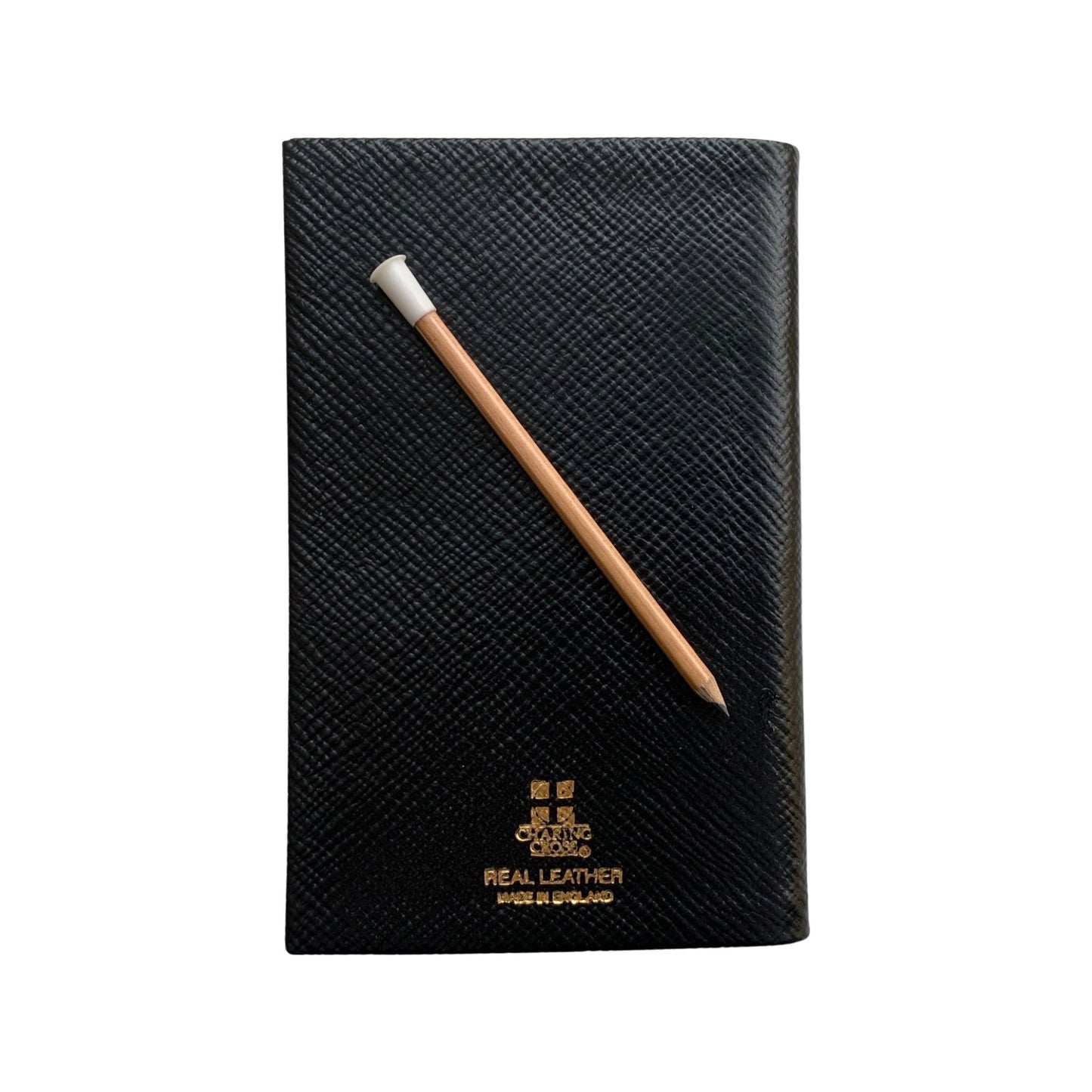 2025 D753LJ | Crossgrain Leather Calendar Book | One Week Per Opening | Pencil in Spine | 5" x 3" | YEAR 2025