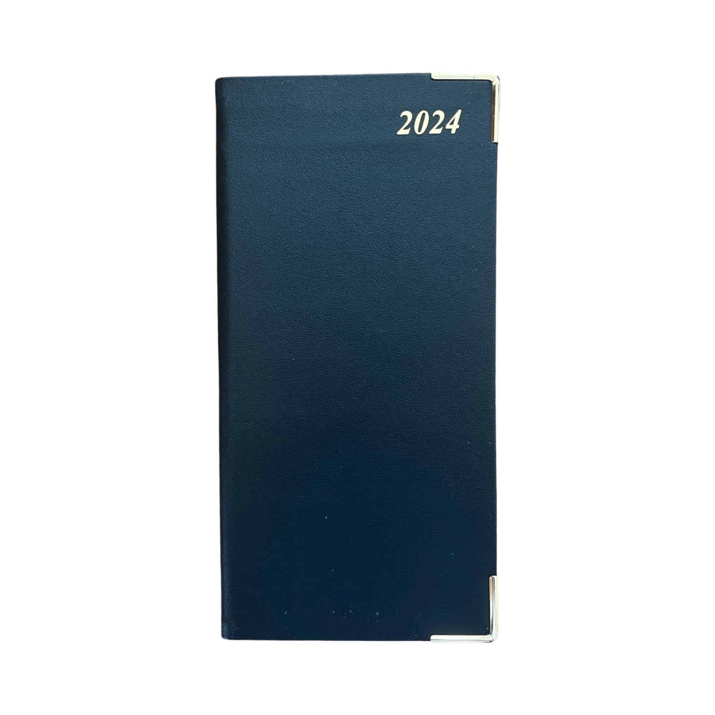 2024 | BONDED Leather Pocket Planner | 6 x 3" | D763VBL | Note: this book is NOT for next year