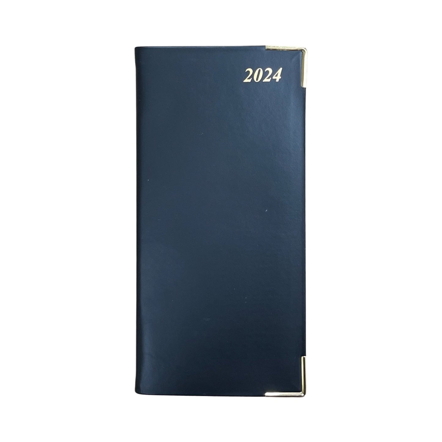 2024 | CALF Leather Pocket Agenda Book | 6 x 3" | D763VCA | Note: this book is NOT for next year