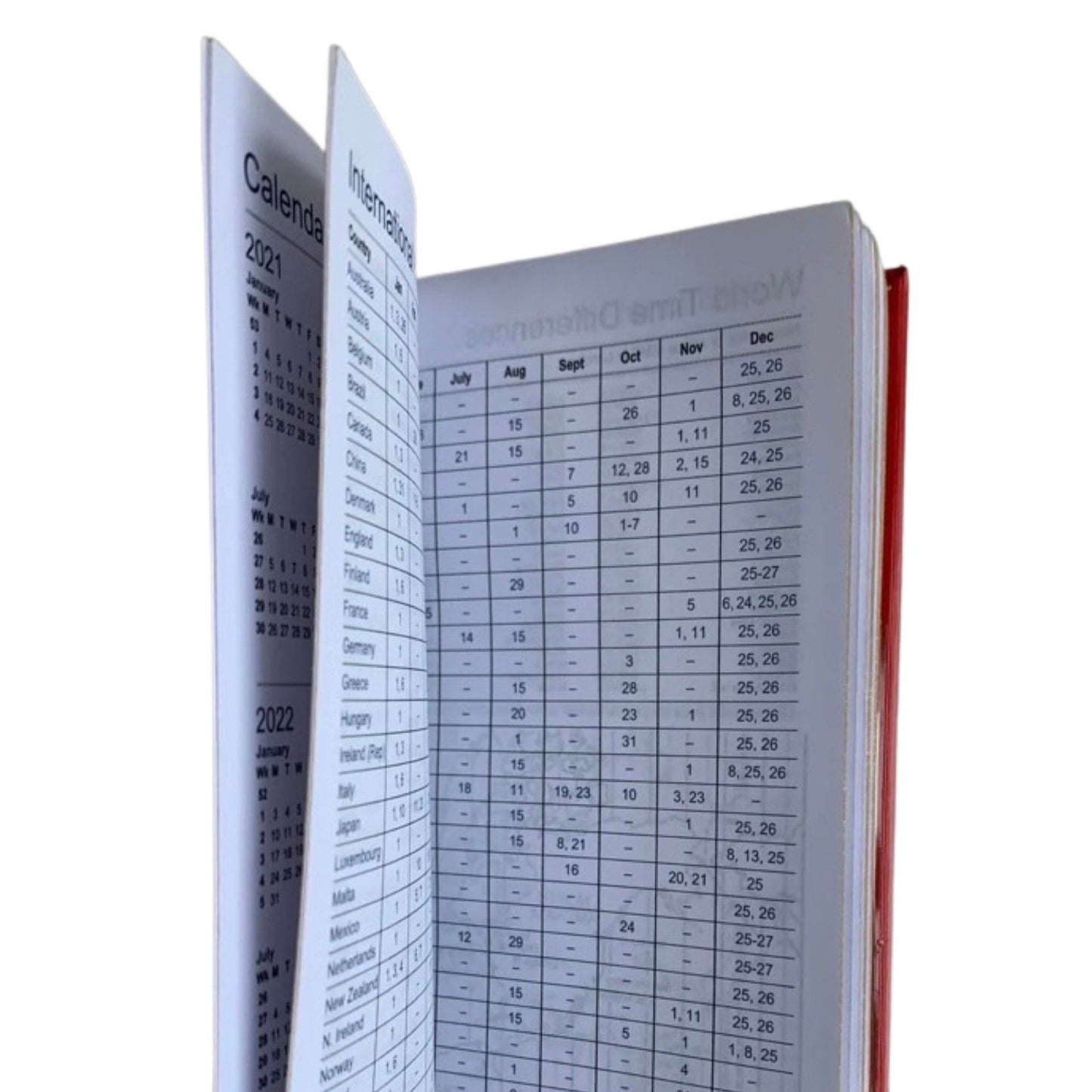 2024 | CALF Leather Pocket Agenda Book | 6 x 3" | D763VCA | Note: this book is NOT for next year