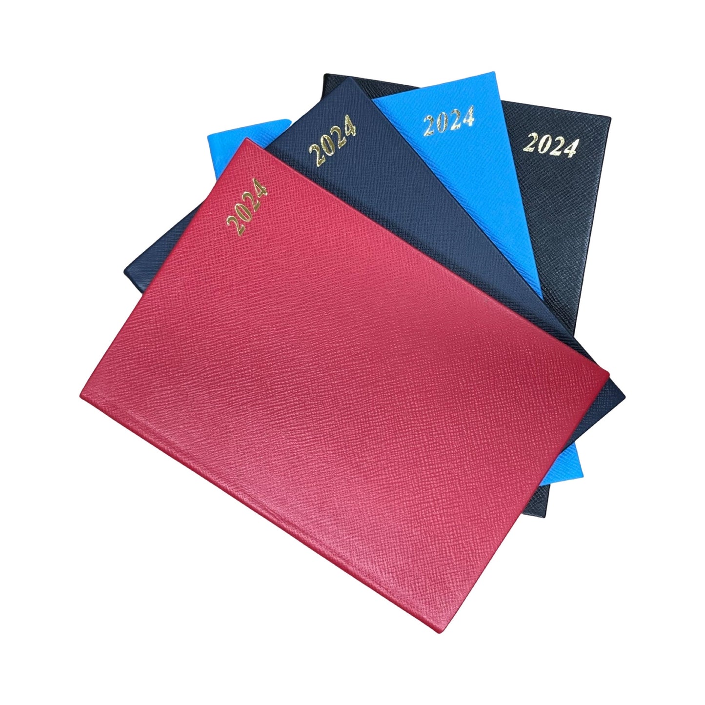2024 | Desk Agenda | CROSSGRAIN LEATHER APPOINTMENT DESK PLANNER | 8 x 6" | One Week Per Opening | D786L | Note: this book is NOT for next year