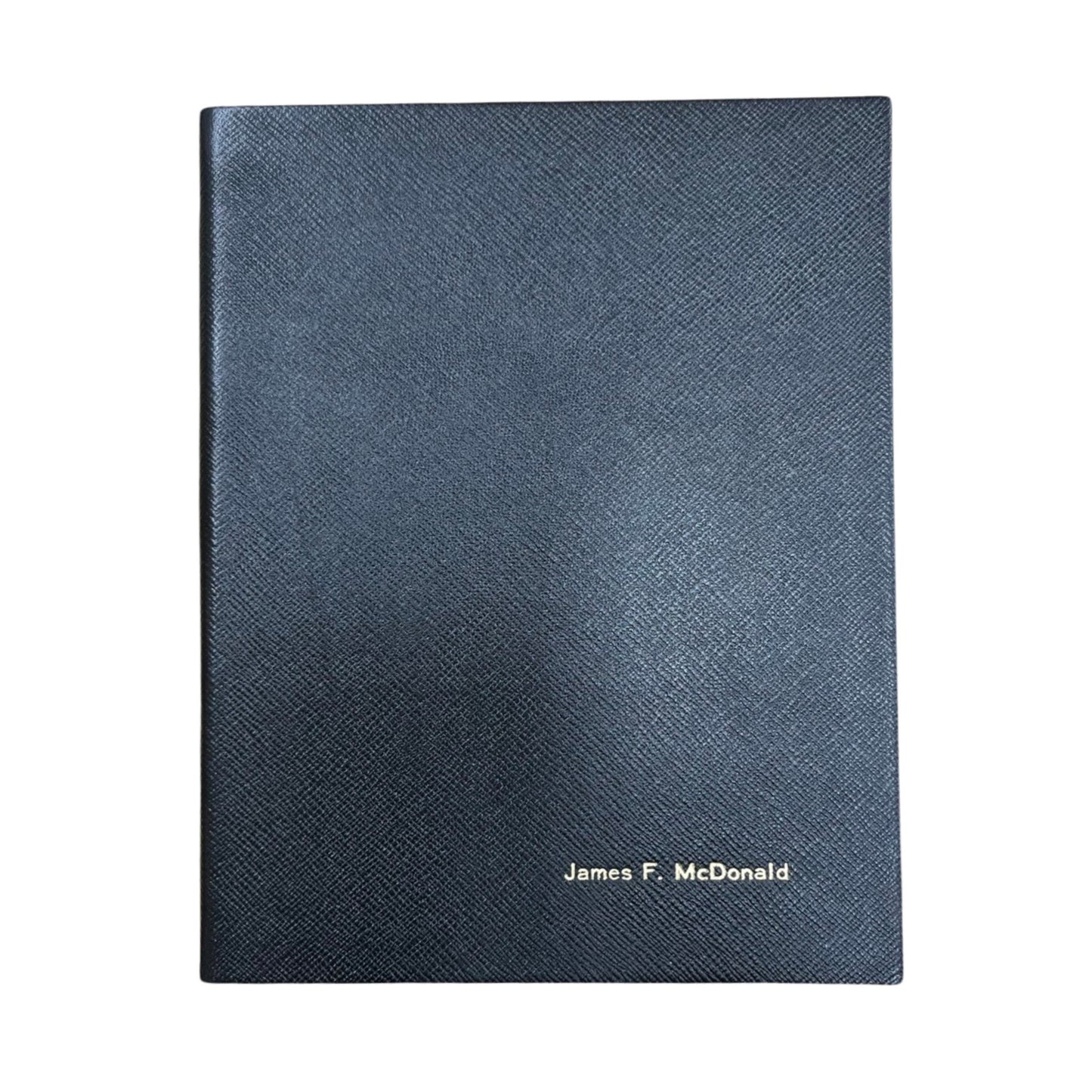 Leather Notebook | 8 x10" | Crossgrain Leather | Lined Pages | MM108L