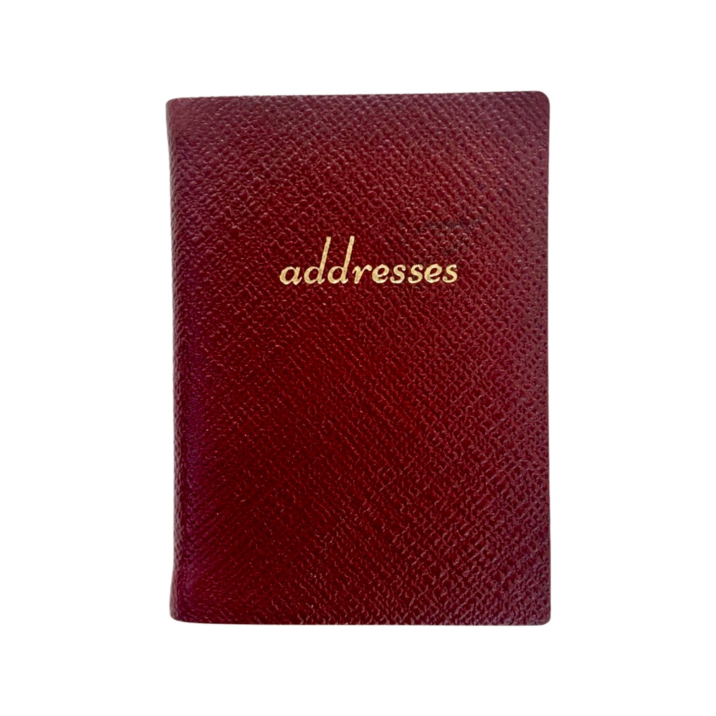 Address Book |  3 by 2.5 inch size | Crossgrain Leather | Charing Cross | A32L