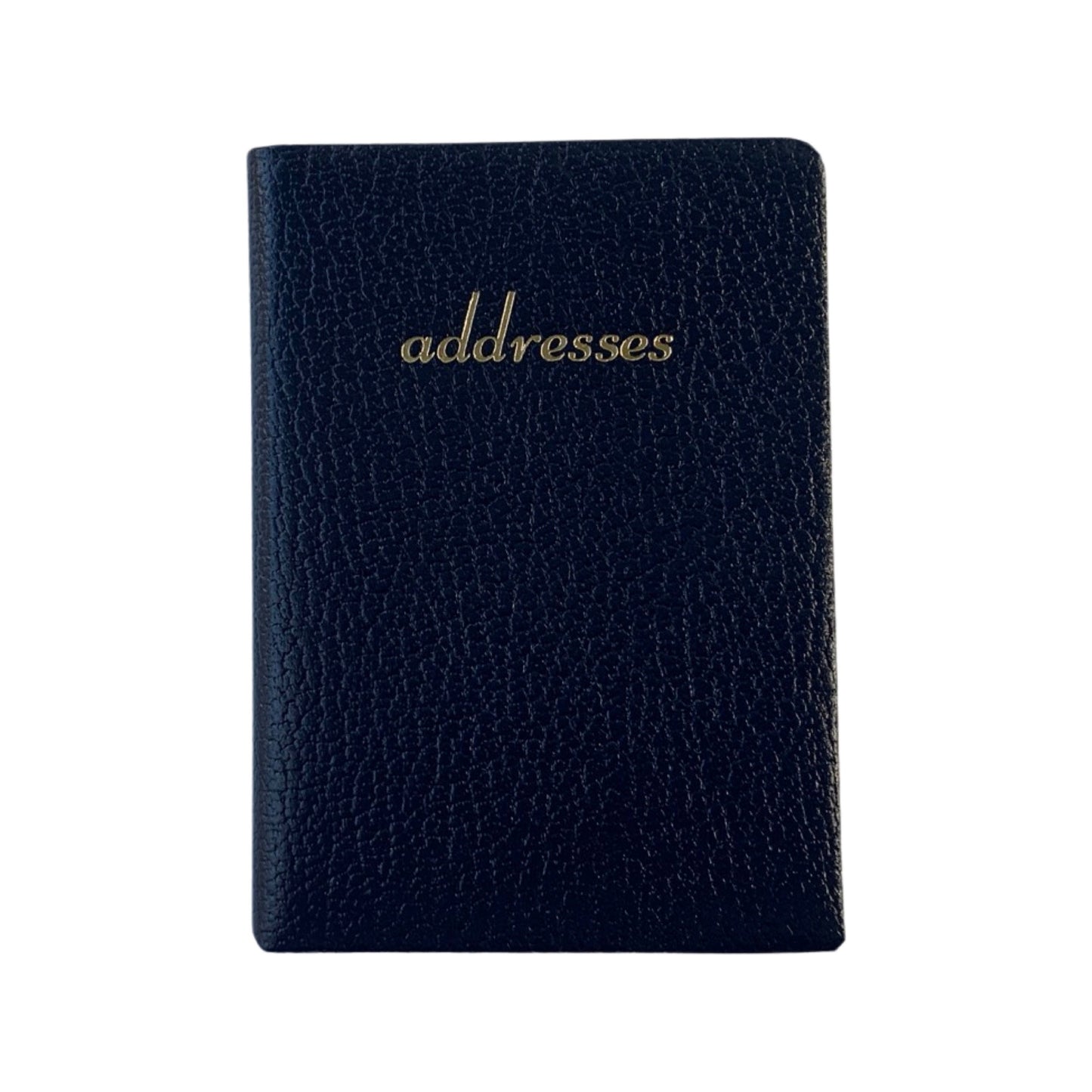 Address Book |  3 by 2.5 inch size | Sealgrain Leather | Charing Cross | A32S