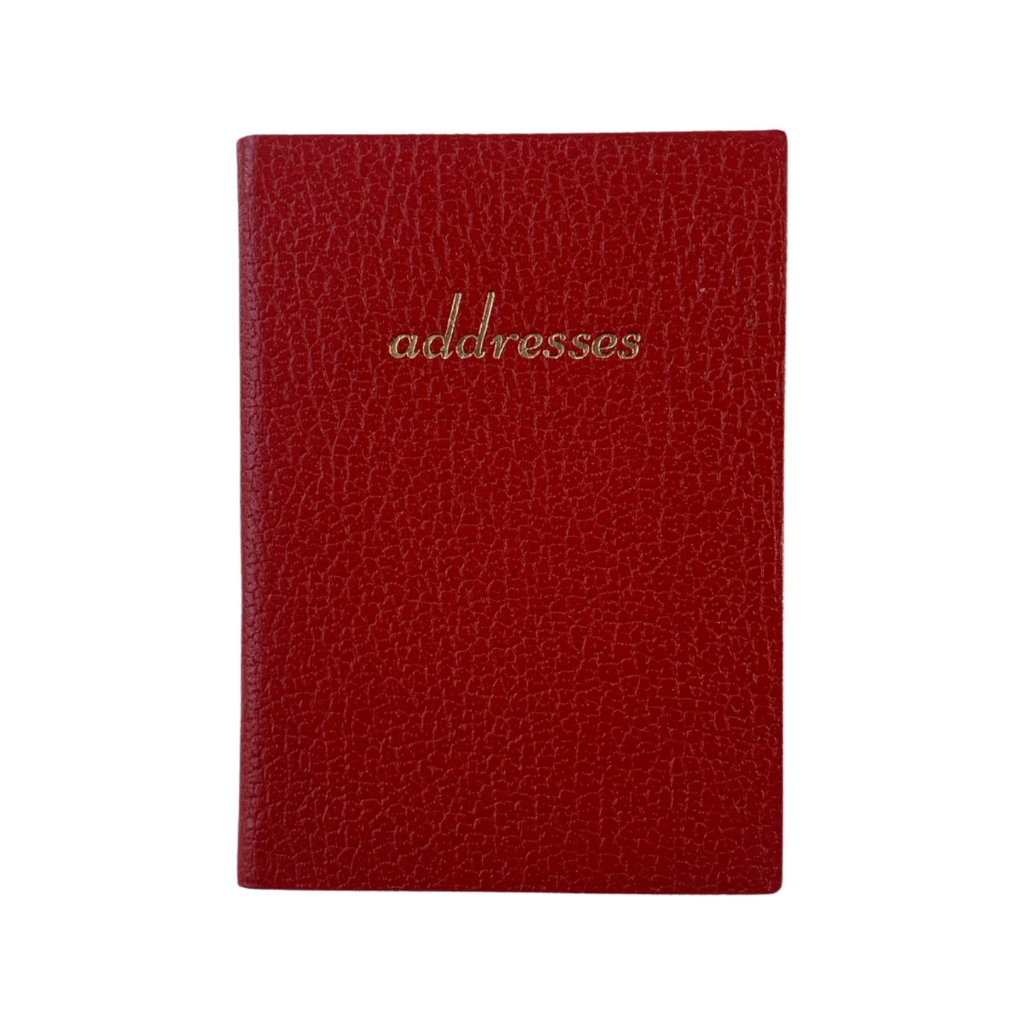 Address Book |  3 by 2.5 inch size | Sealgrain Leather | Charing Cross | A32S