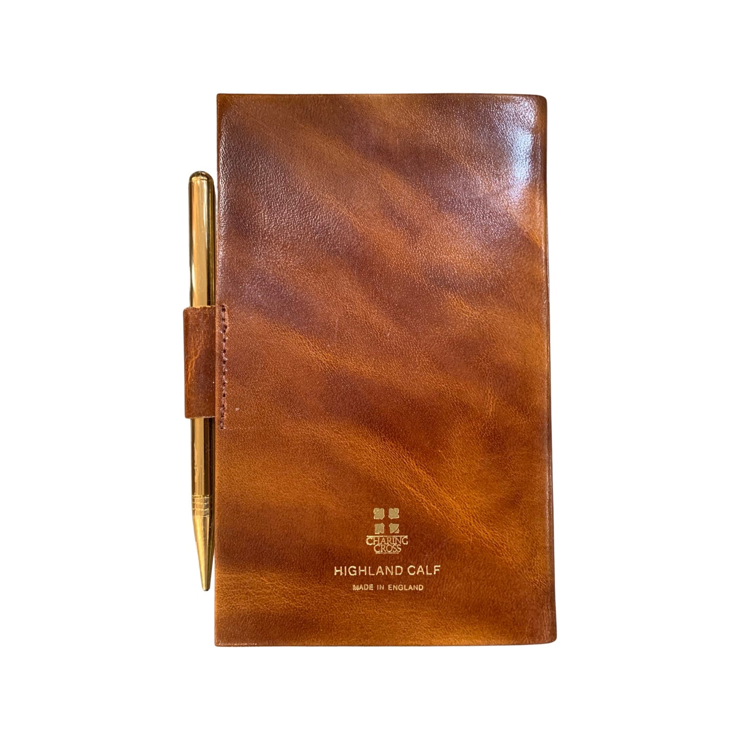 Address Book | Leather Pocket Passwords Book | 4 by 2.75 inches and 5 by 3 inches | Polished Calf | Charing Cross | A42CP