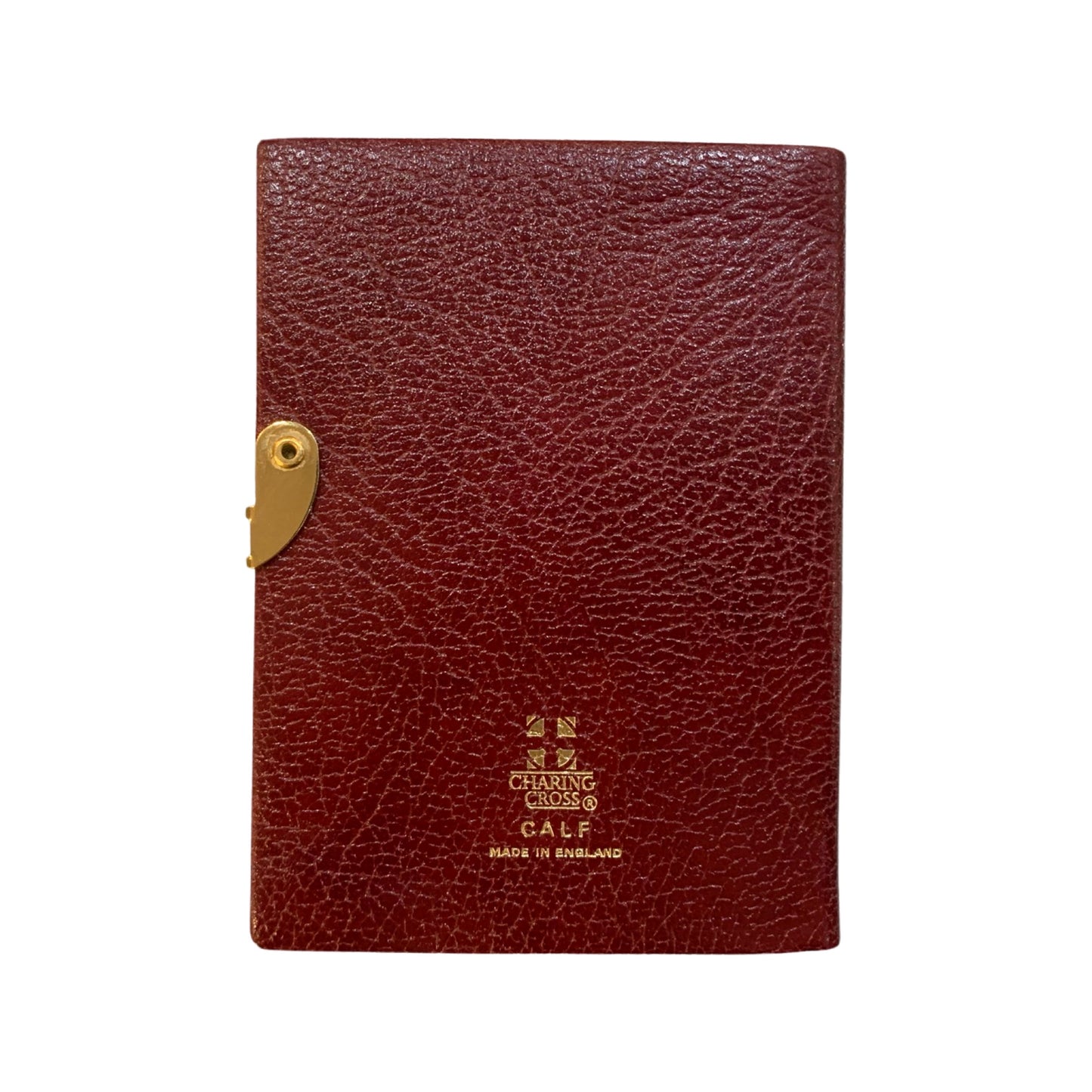 Address Book, 4 by 2.75 inches | Buffalo Embossed Calf | with Pencil and Clasp | A42BJC