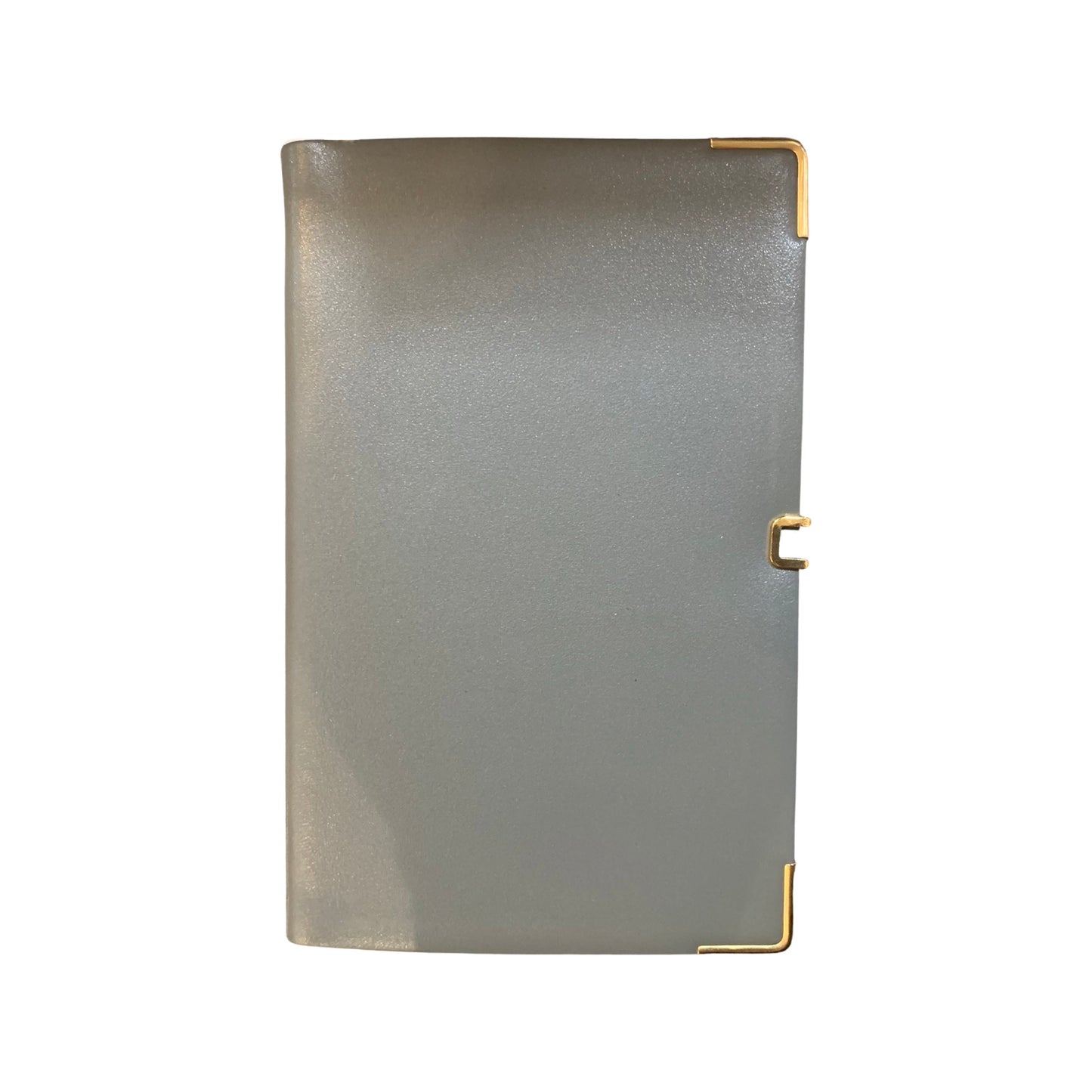 Address Passwords Book | 5 by 3 inches | Calf Leather | Gold Corners | Pencil and Gold Clasp with Gold Corners | A53CJCGC