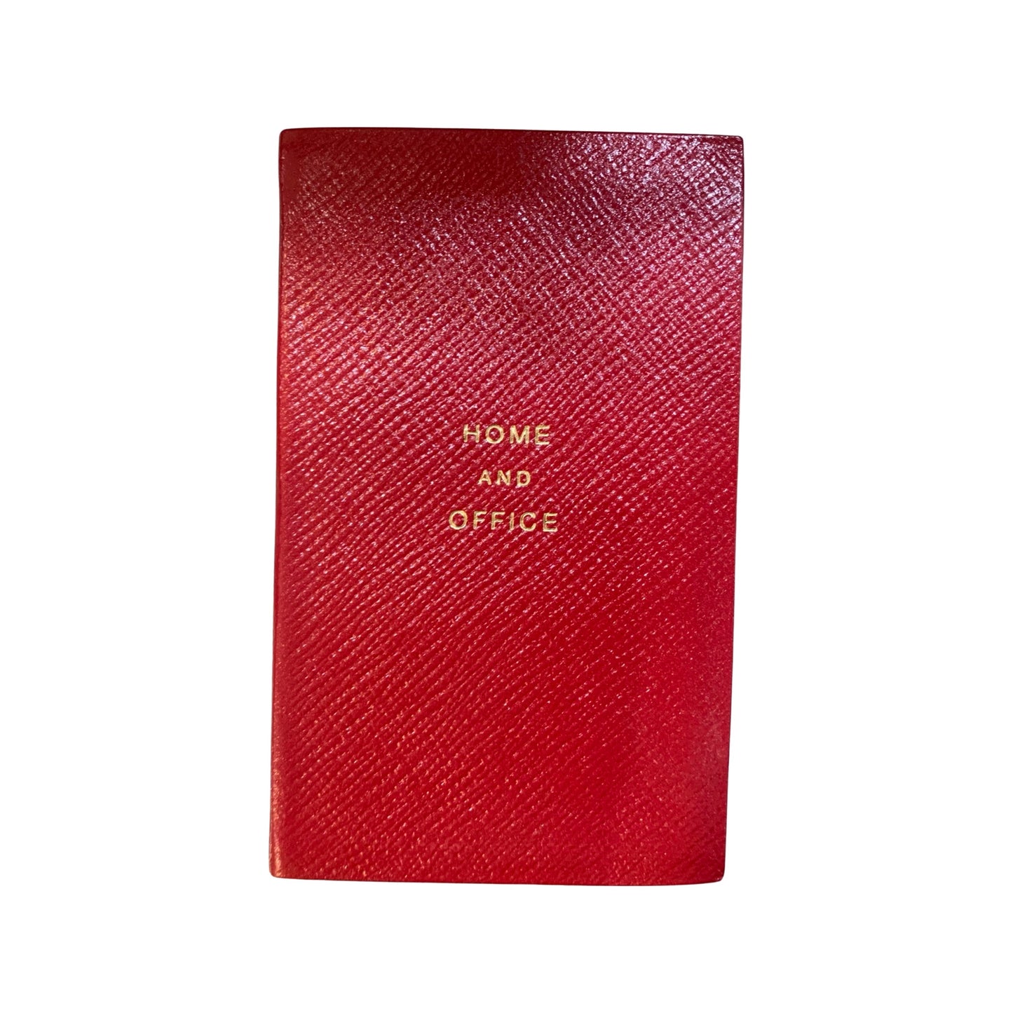 Address Book | Home and Office | Pocket Address Book | 5 by 3 inches | Cross Grain Leather | A53LHO