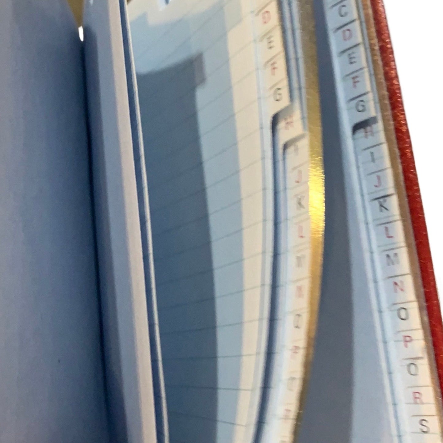 Address Book | Home and Office | Pocket Address Book | 5 by 3 inches | Cross Grain Leather | A53LHO