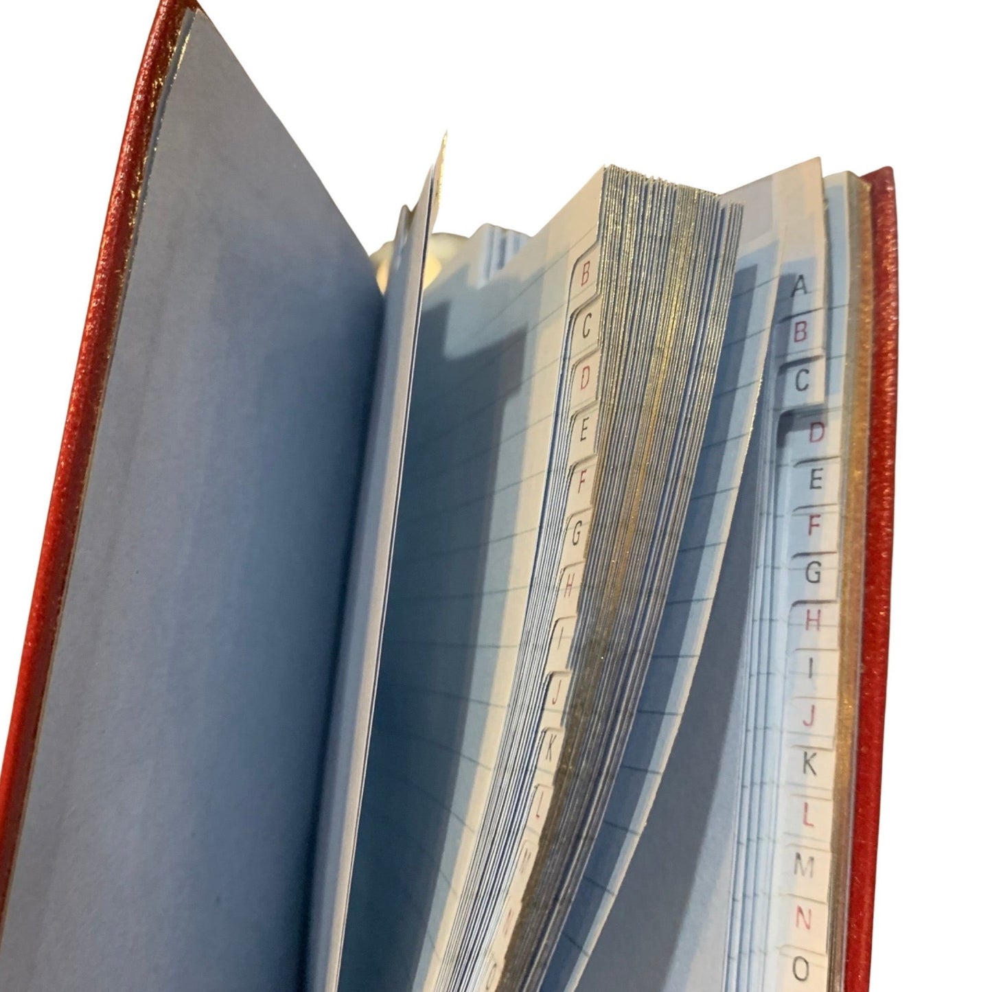 Address Book | Home and Office | Pocket Address Book | 5 by 3 inches | Cross Grain Leather | A53LHO