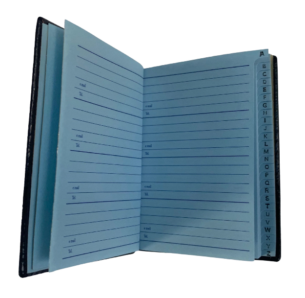 Passwords Address Book | Gold Heart | 5 by 3 inches | Calf Leather | Made in England | Charing Cross Leather No.A53CHeart