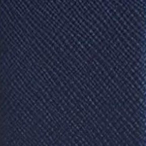 Charing Cross Leather | Classic Navy Blue Crossgrain Leather | England's Finest
